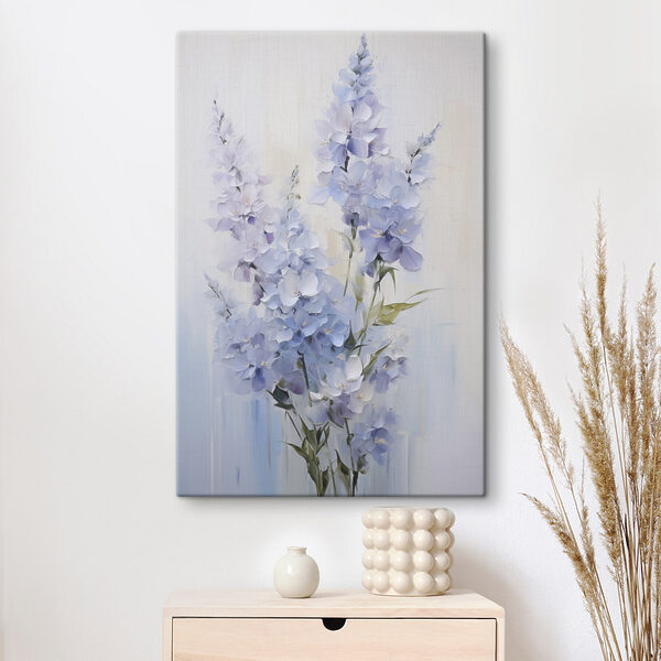 Canvas Schilderijen Canvas Schilderijen Schilderij van bloemen op een witte achtergrond (Artikelnummer: s49063)