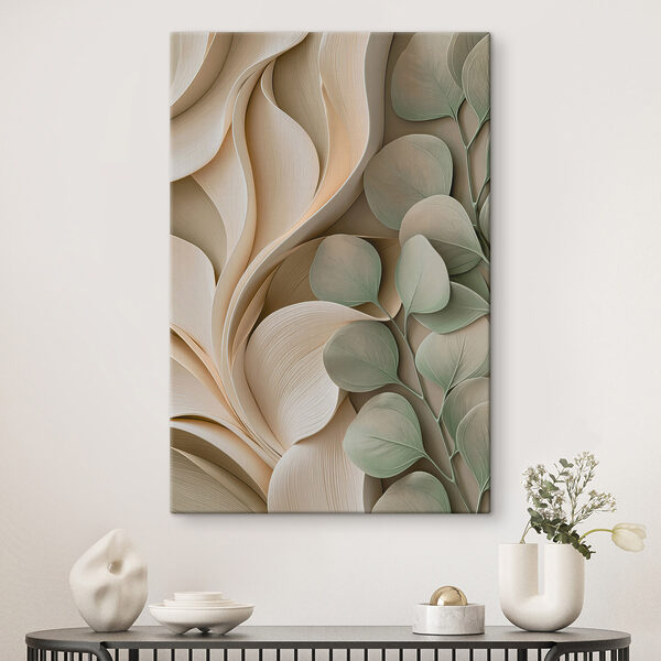 Canvas Schilderijen Canvas Schilderijen Zachte rondingen in het ontwerp van de natuur (Artikelnummer: s49122)