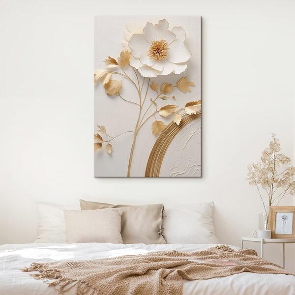 Canvas Schilderijen Canvas Schilderijen Prachtig bloemendecor te bewonderen (Artikelnummer: s49154)