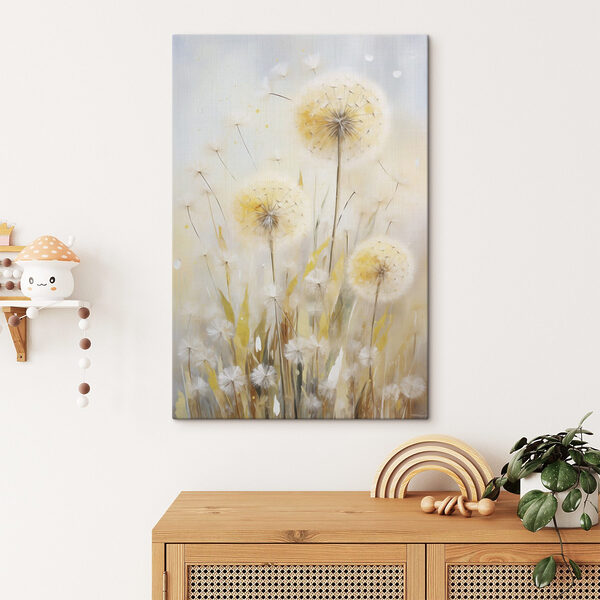 Canvas Schilderijen Canvas Schilderijen Zachte bloesems die dansen in een zacht briesje (Artikelnummer: s49295)