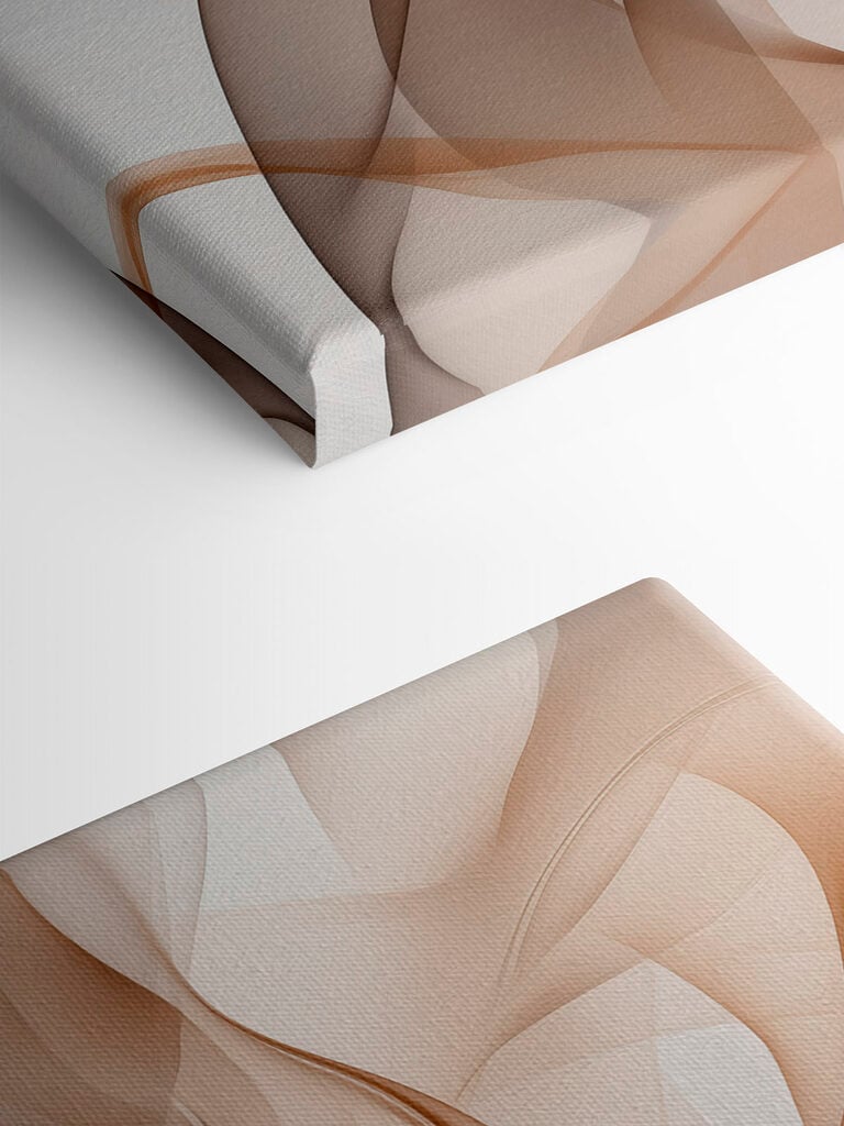 Flowing Abstract Patterns in Soft Tones