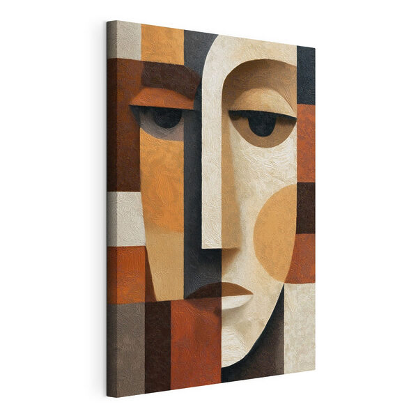 Face made out of a piece of fabric