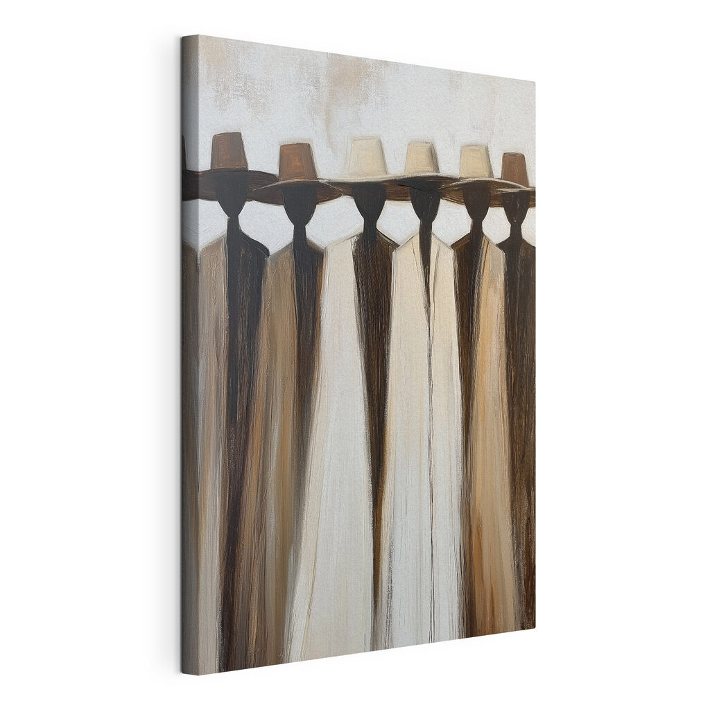 Group of men wearing hats